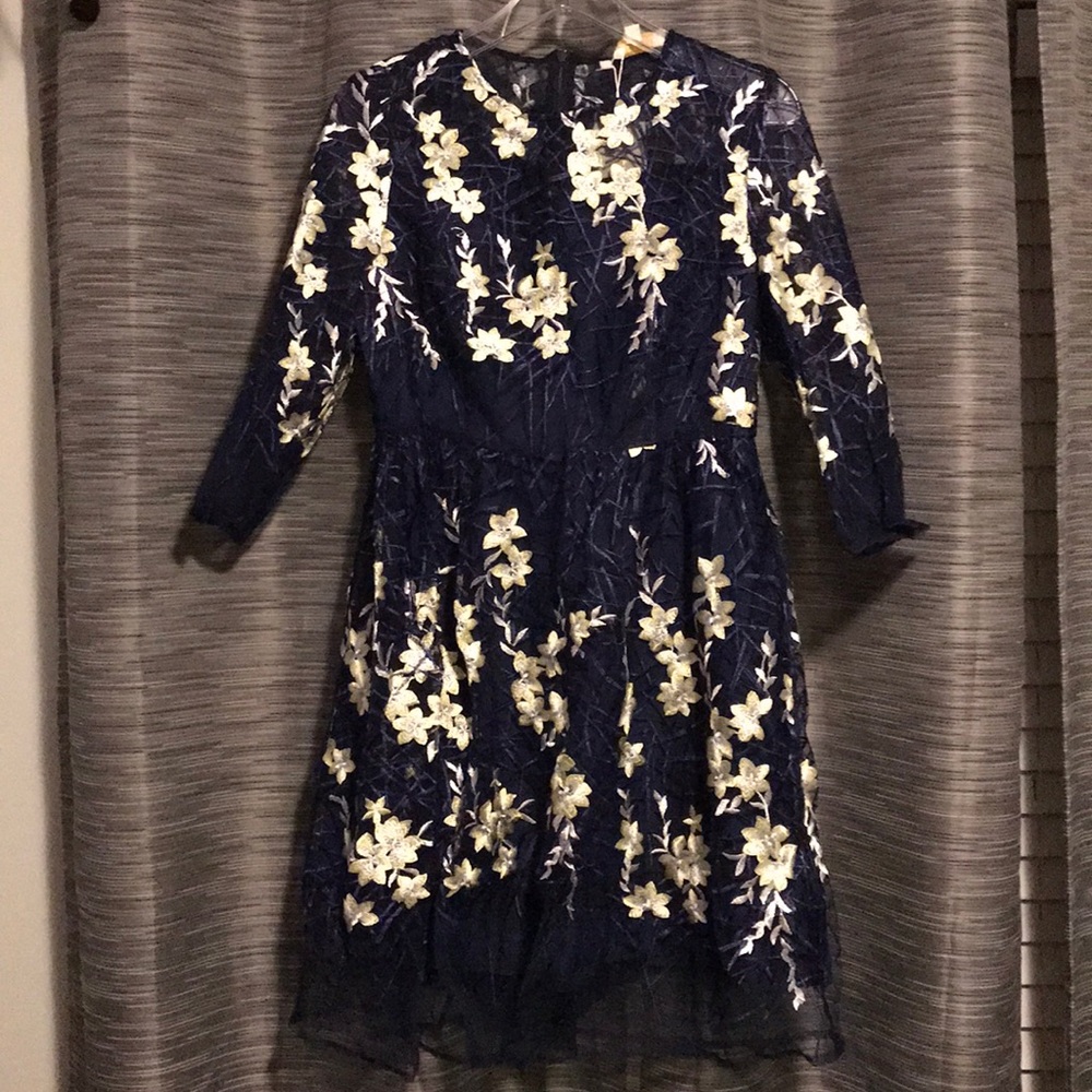 Navy Metisu dress
